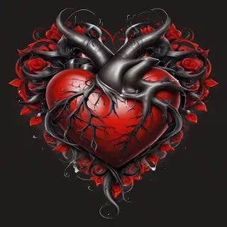 heart tattoo png