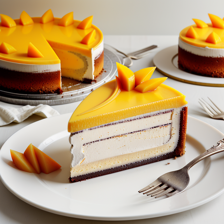 recipe for mango mousse cake