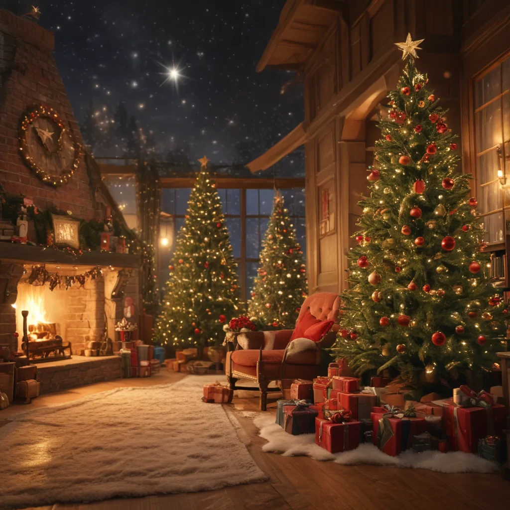 christmas story background