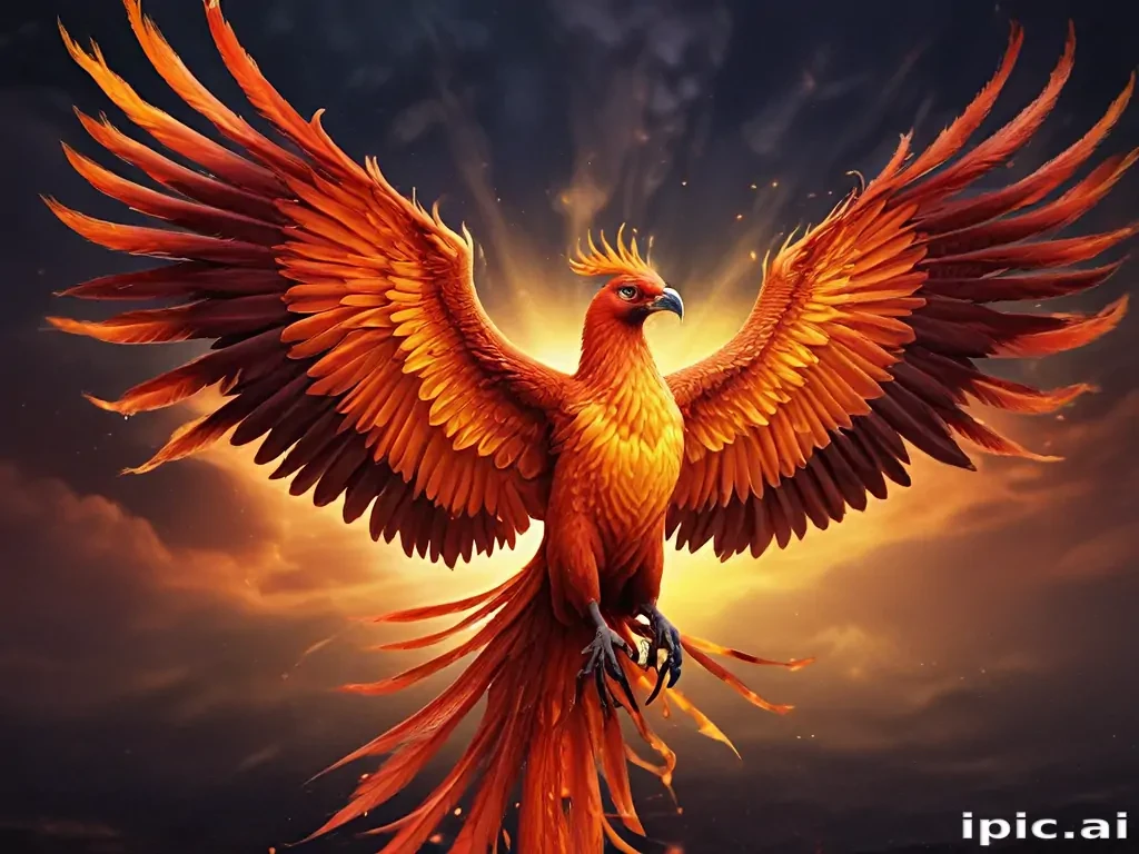 phoenix bird wallpaper