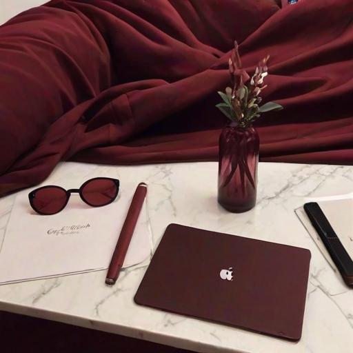 maroon aesthetic