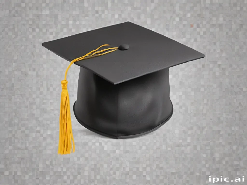 graduation cap transparent background