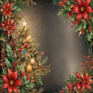 christmas clip art frames