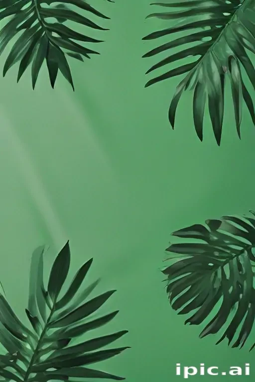 aesthetic green background