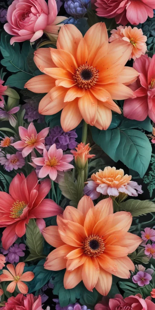 floral computer background