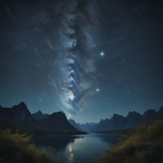 starry night png