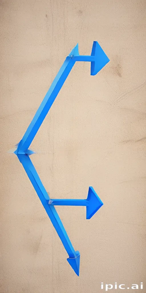 blue arrow png