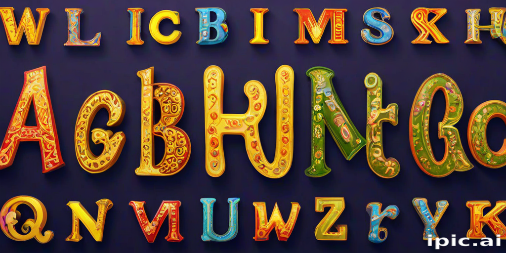 png alphabet letters