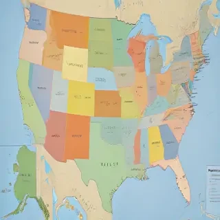 mapa usa
