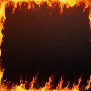 background with fire