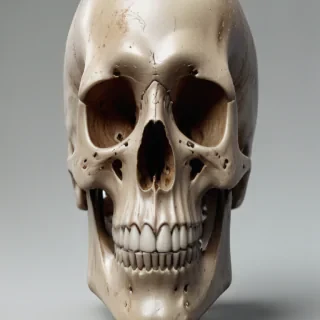skull face png