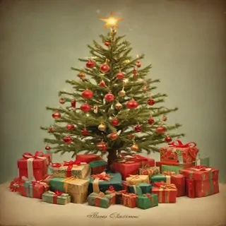 merry christmas images vintage