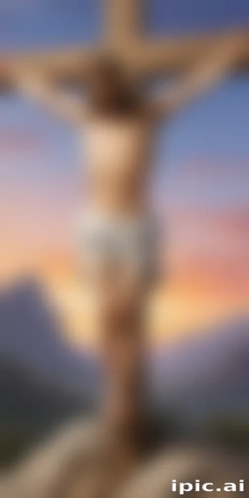 jesus on the cross clipart