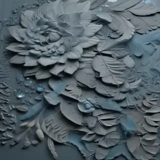 grey blue aesthetic