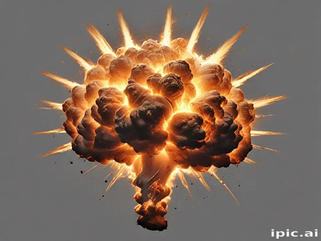 explosion transparent png