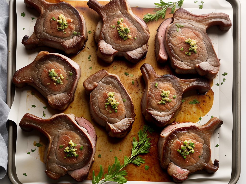 lamb shoulder chops recipe oven