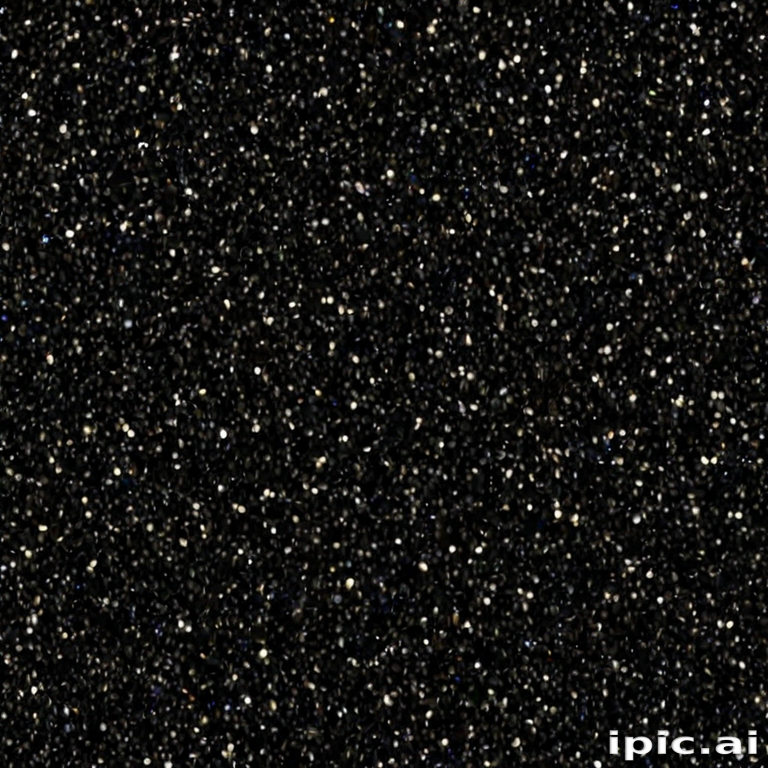 black background glitter