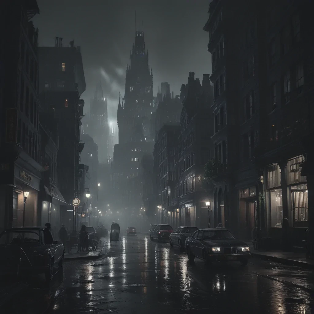 dark city aesthetic