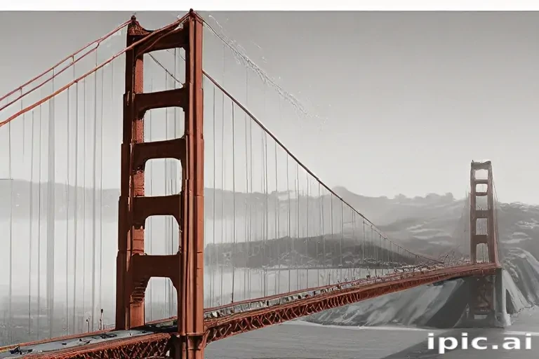 clipart golden gate bridge