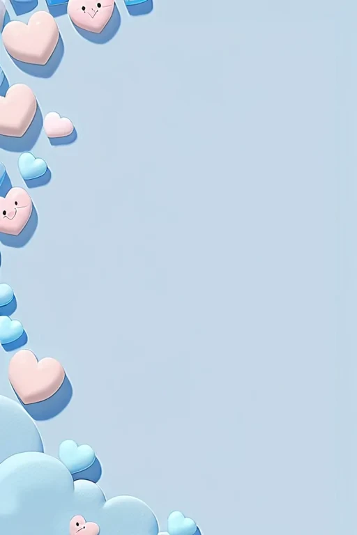 wallpaper cute pastel blue aesthetic