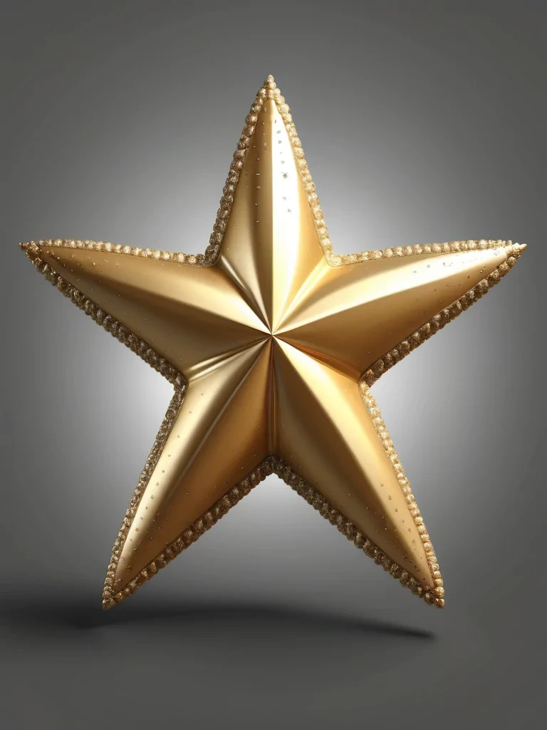 golden star png