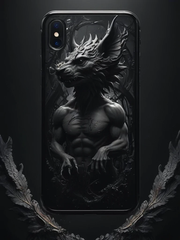 iphone wallpaper aesthetic black