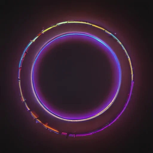 neon circle png