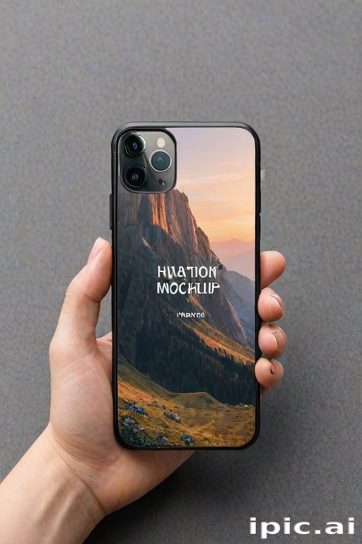 phone cover mockup