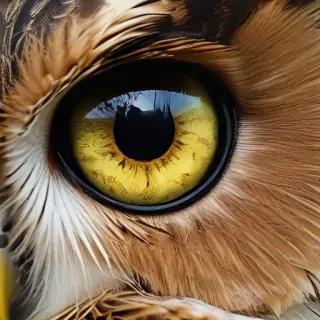 owl eyes