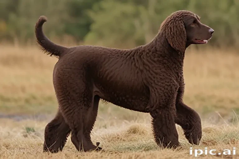 irish water spaniel