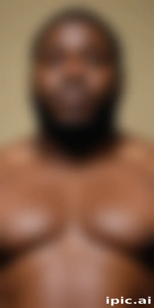 black fat man