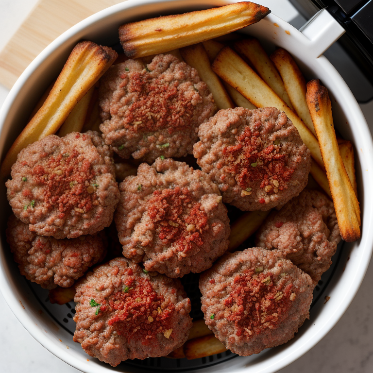 ground beef air fryer recipes
