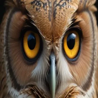 owl eyes