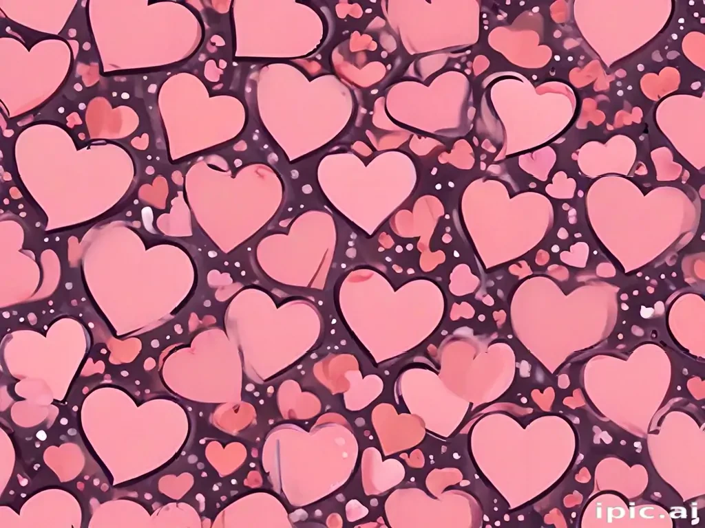 heart background aesthetic