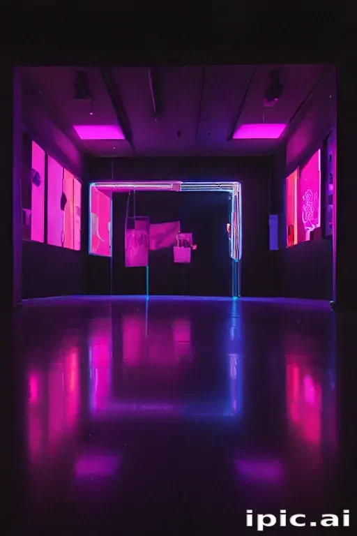 neon background aesthetic
