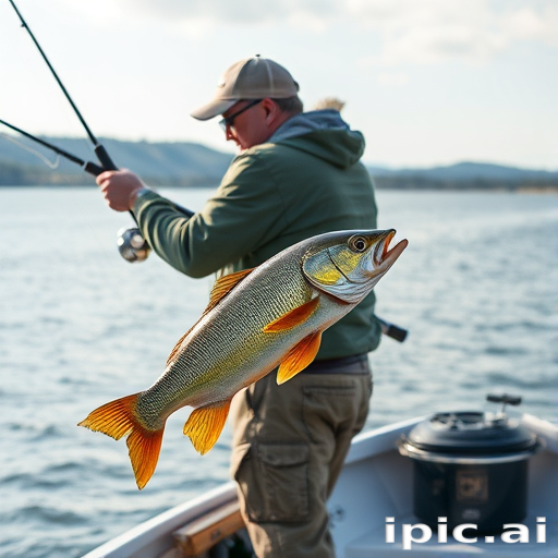 rod in fishing