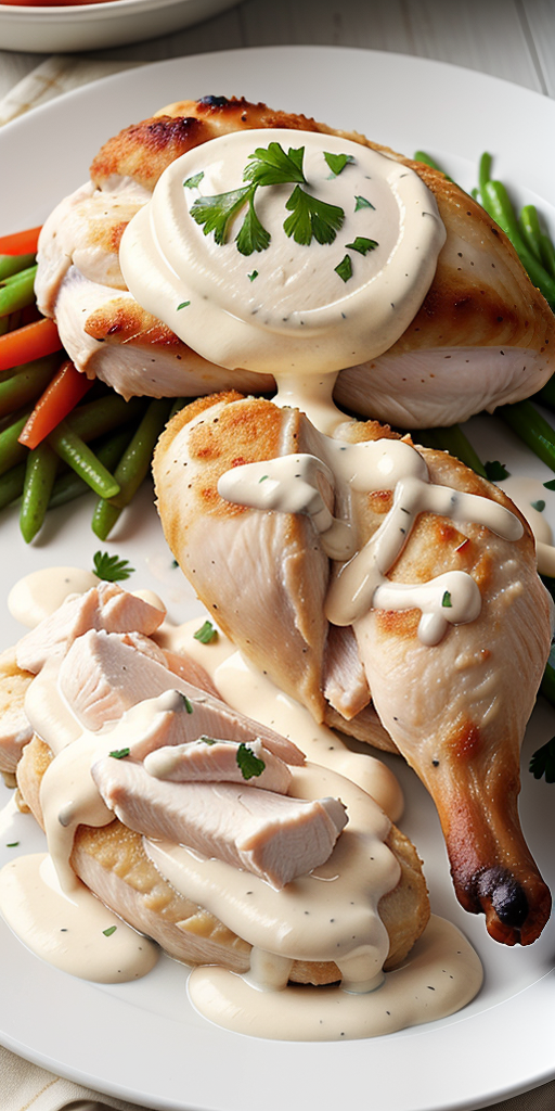chicken with cream cheese sauce