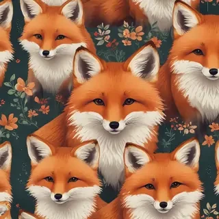 cute fox backgrounds