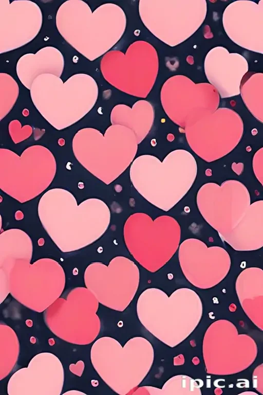 cute heart background
