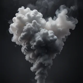 smoke no background