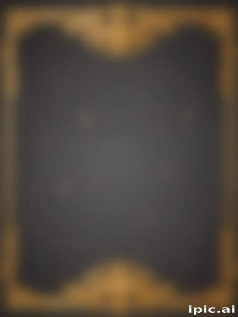 transparent background gold border