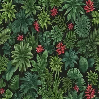 plants no background