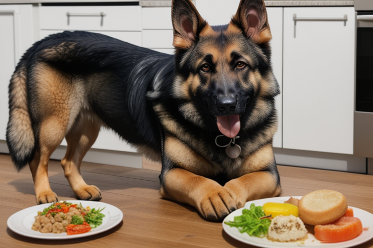best food for german shepherd