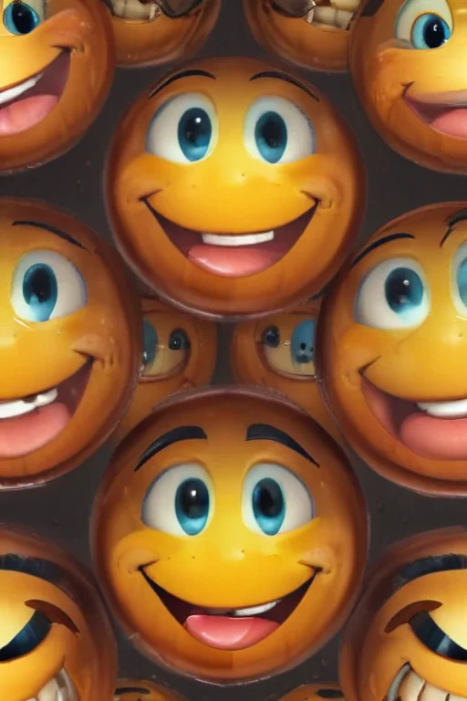 smiley face no background