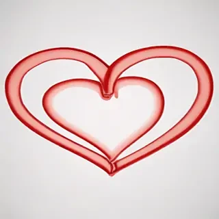 outline heart png