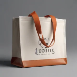 canvas bag mockup