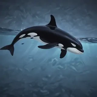 wallpaper orca