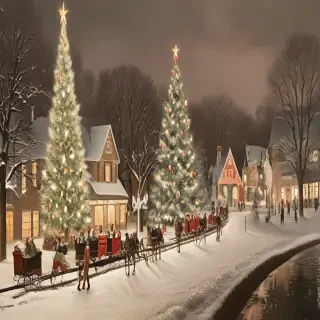 vintage christmas image