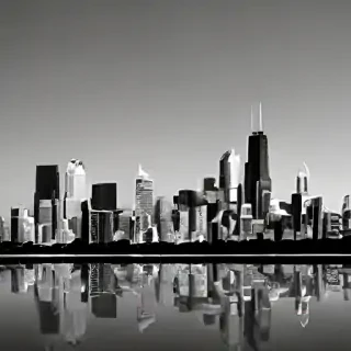 chicago skyline png