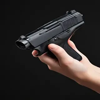 hand with gun png